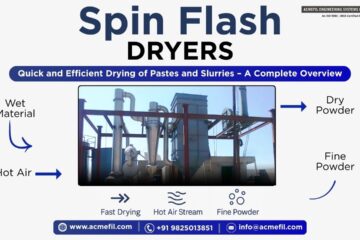 Applications of Spin Flash Dryers: Key Industries