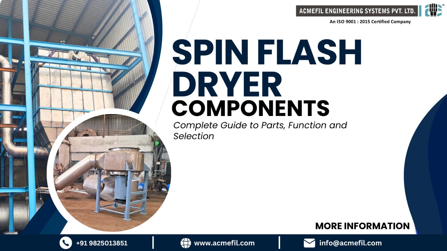 spin flash dryer