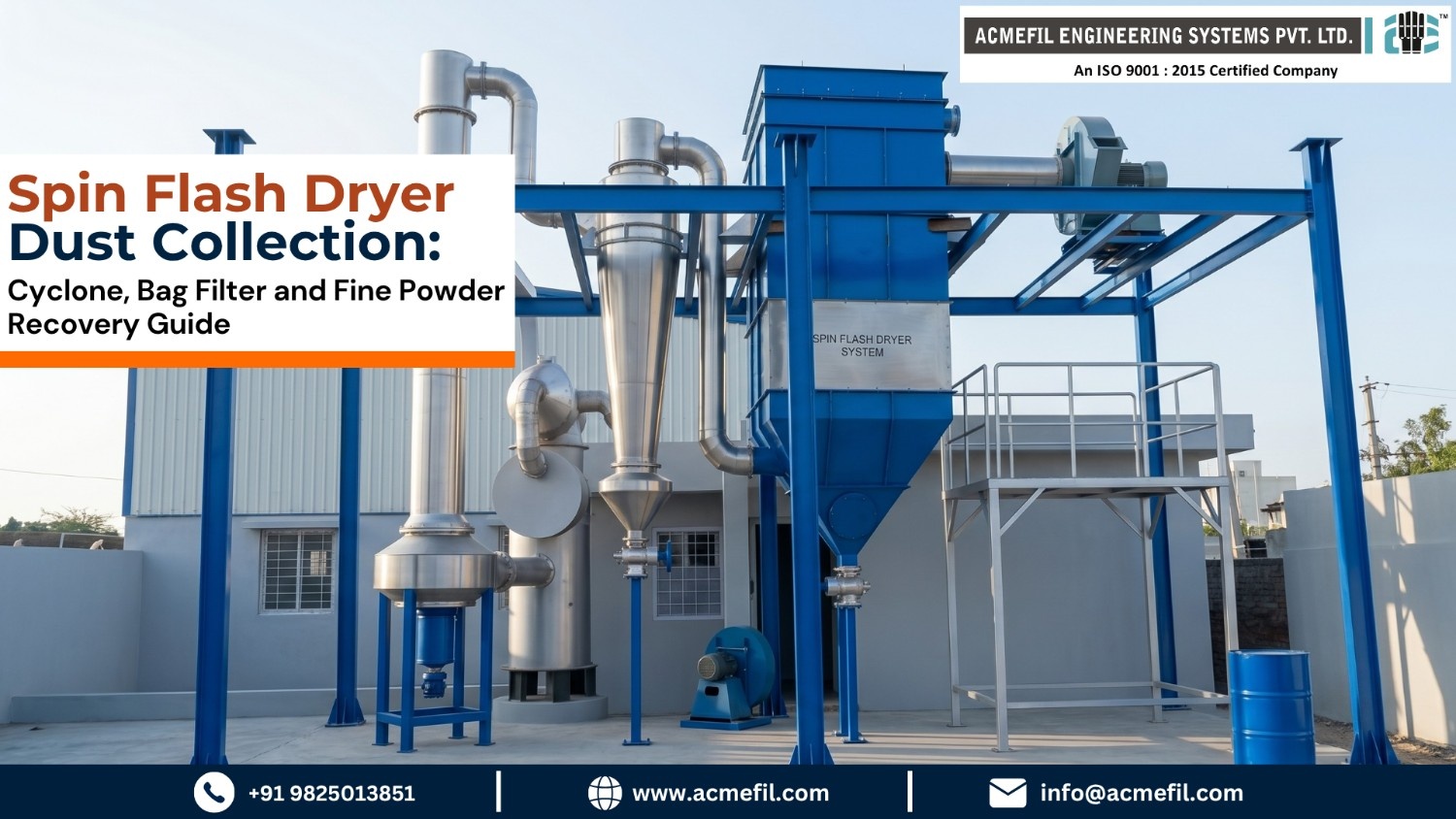 spin flash dryer