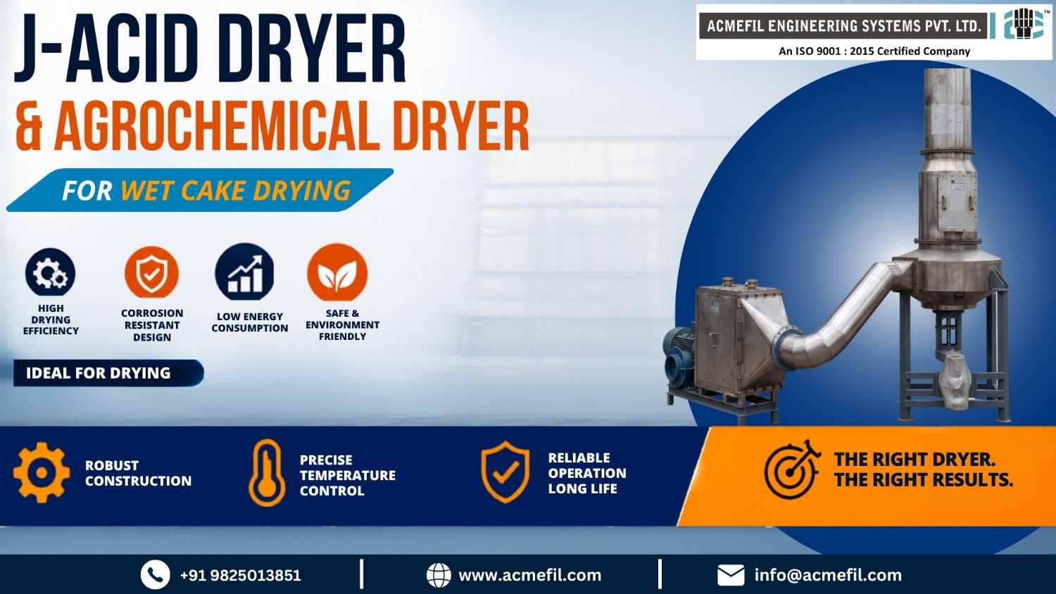 spin flash dryer