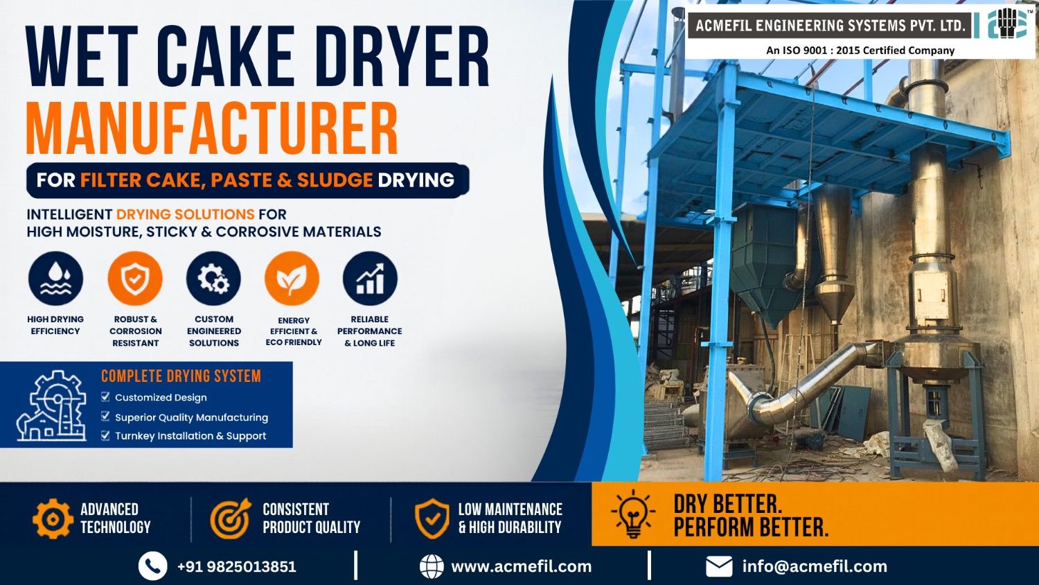 spin flash dryer
